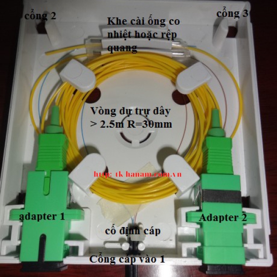 HỘP NỐI QUANG INDOOR – KẾT CUỐI . TKFib – ATB1