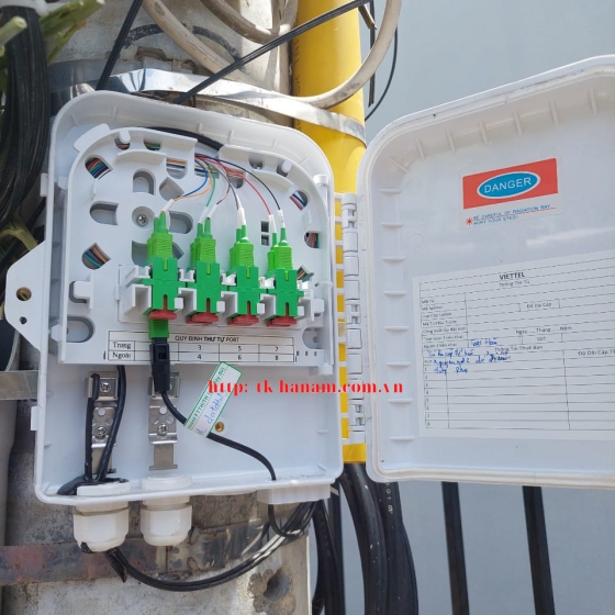 HỘP THUÊ BAO QUANG 8 CỔNG IN/OUTDOOR TKFib-PO-FTB8V1