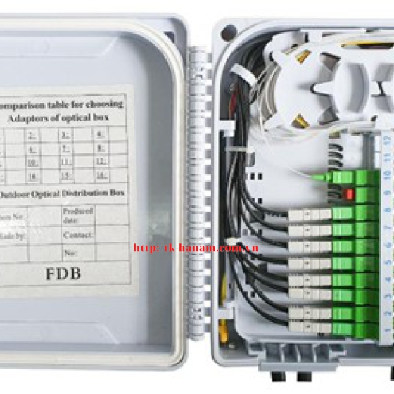  TKFib-PO-OTB12 - HỘP KẾT NỐI QUANG 12 CỔNG IN/OUTDOOR