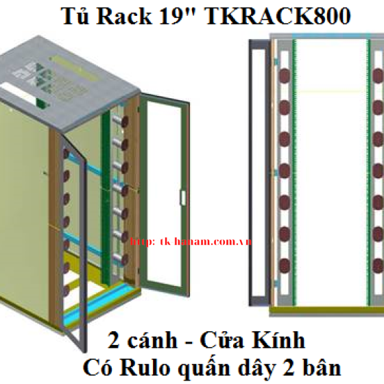 Tủ Rack 19" TKRACK800 42U